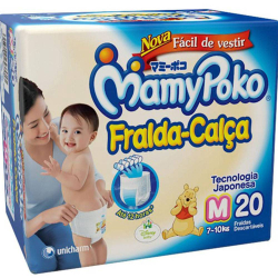 Fralda Mamypoko Calça Regular M com 20 Unidades Menor preço em Fralda Mamypoko Calça Regular M com 20 Unidades