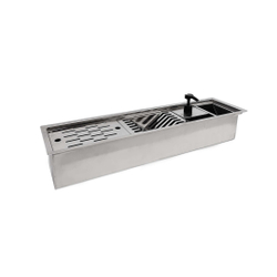 Calha Úmida Escorredor De Louças Em Inox Cozix - 70cm Menor preço em Calha Úmida Escorredor De Louças Em Inox Cozix - 70cm
