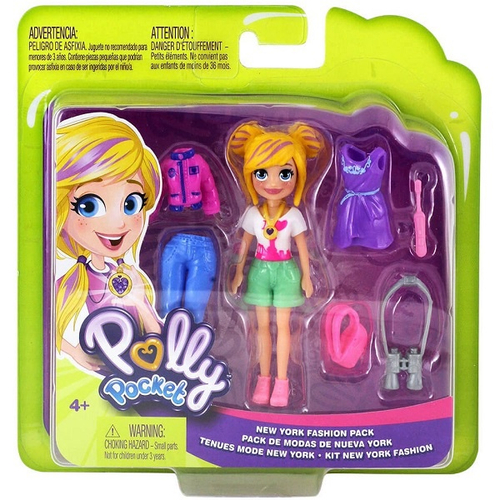 Conjunto Polly Pocket Pequeno Polly Fashion Floral - Mattel