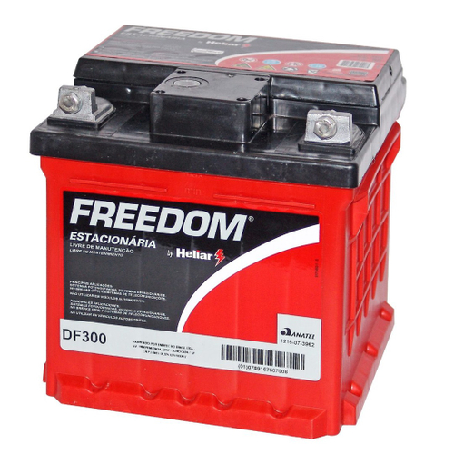 Bateria Estacionaria Freedom DF300 12V 30ah Nobreak Telecom Menor preço em Bateria Estacionaria Freedom DF300 12V 30ah Nobreak Telecom
