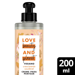 Creme para Pentear Love Beauty & Planet Crescimento Saudável Frasco 200ml Menor preço em Creme para Pentear Love Beauty & Planet Crescimento Saudável Frasco 200ml