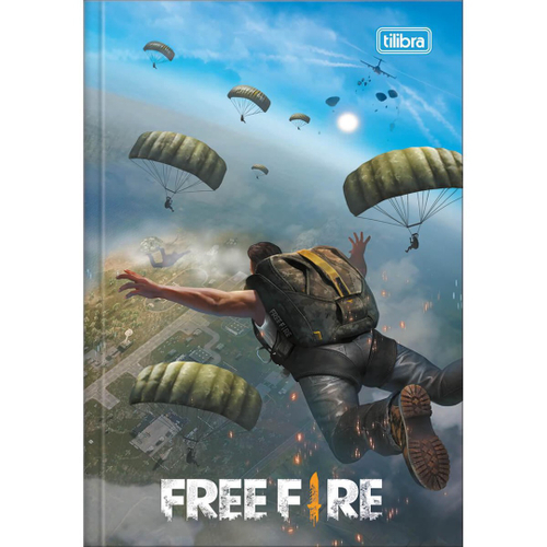 Caderno Personalizado - Free Fire