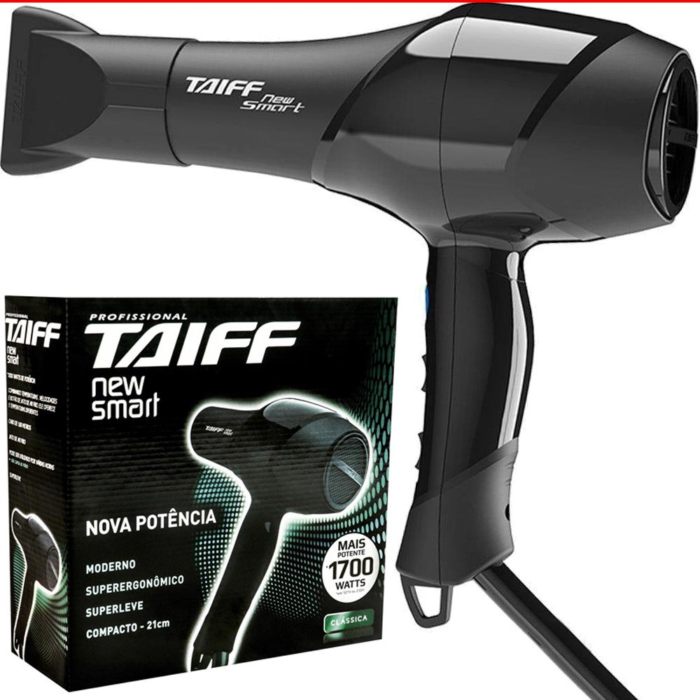 Secador Para Cabeleireiro - New Smart Taiff 1700w em Promoção na Americanas