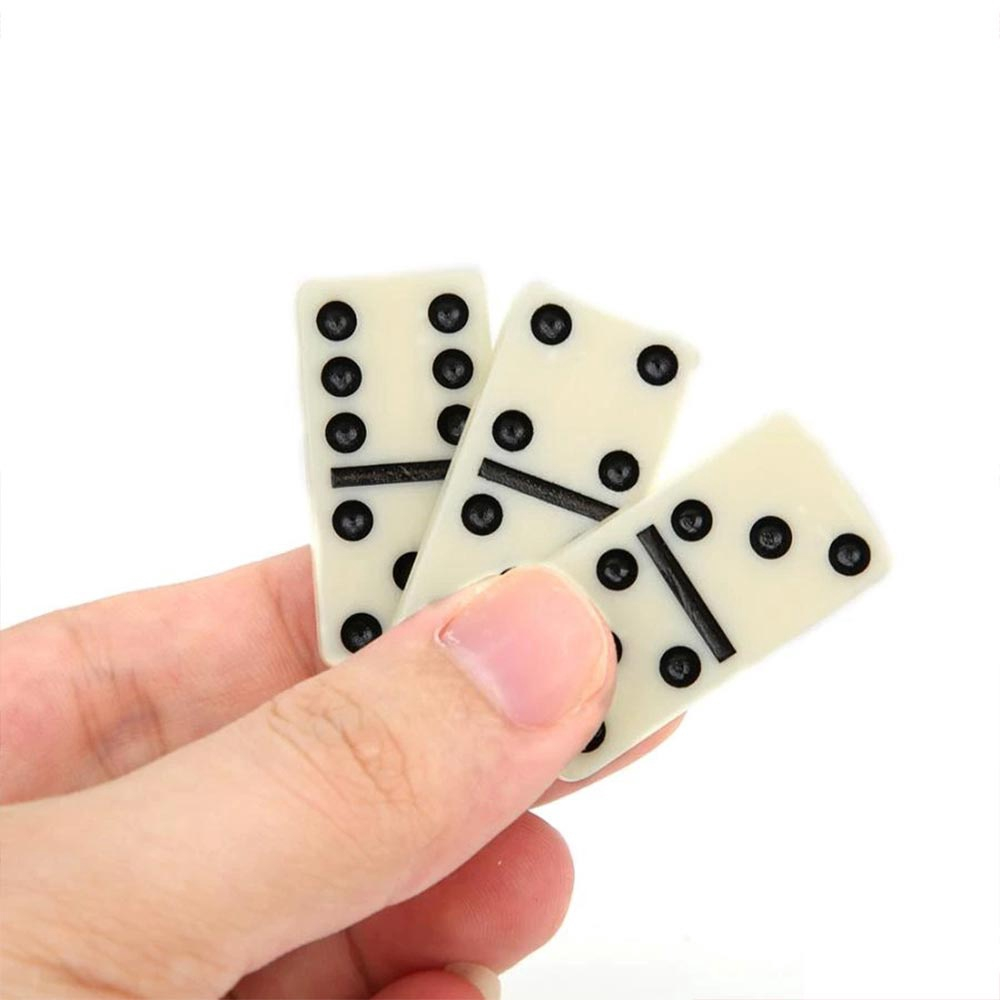 JOGO DE DOMINO C/ 28 PEÇAS - MALETA XH-8005 - Mais Eletrônicos -  Distribuidora