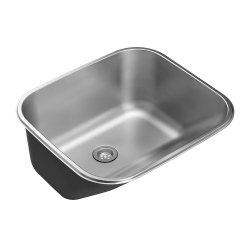 Tanque Inox monobloco com válvula e sifão Atikum pingoo.casa Menor preço em Tanque Inox monobloco com válvula e sifão Atikum pingoo.casa