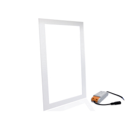 Plafon Painel Led Embutir Slim 30x60 40w Luz Frio 6000k Menor preço em Plafon Painel Led Embutir Slim 30x60 40w Luz Frio 6000k