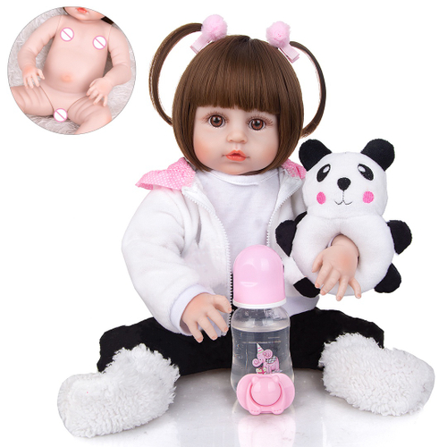 Bebe Reborn Boneca Silicone Corpo Inteiro