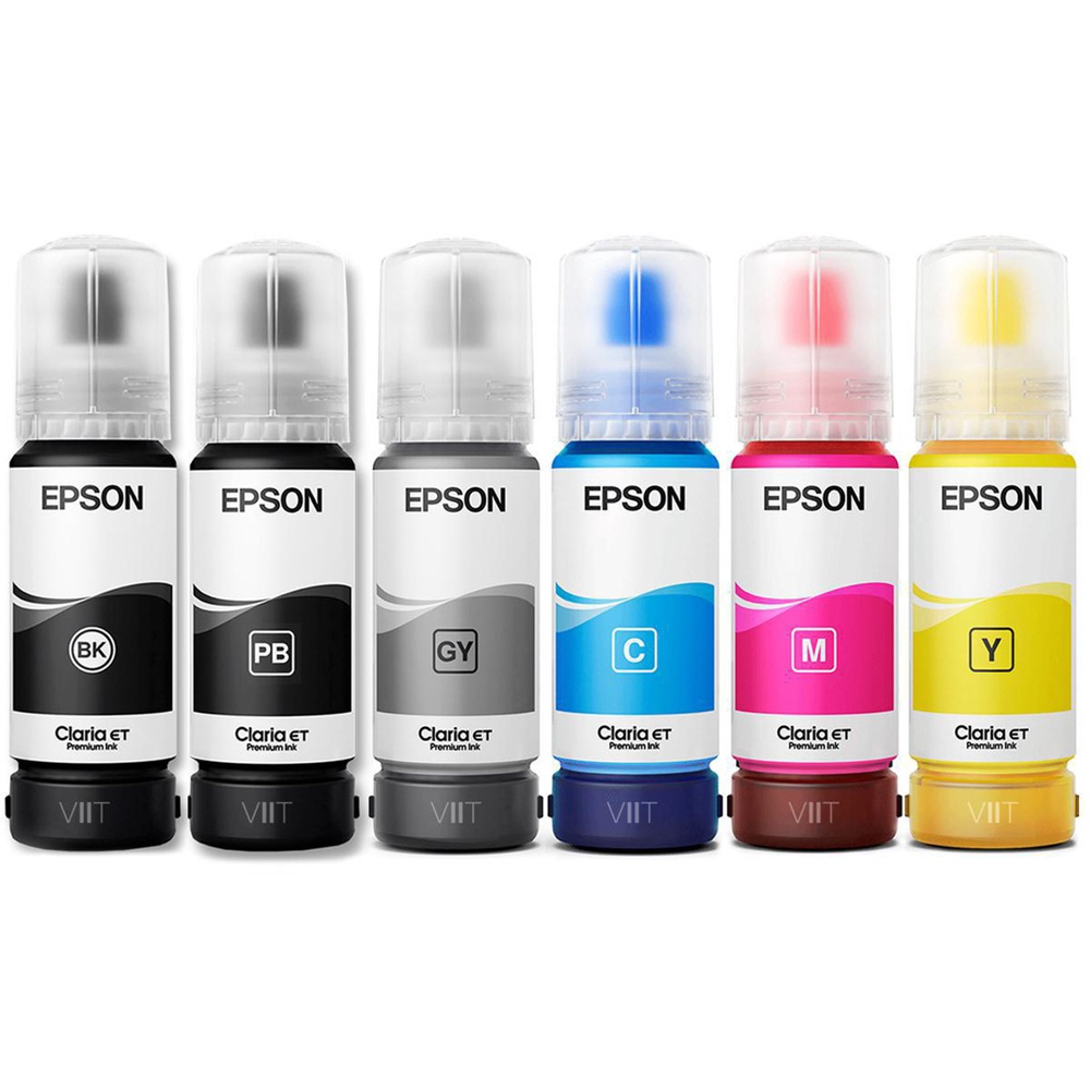 Kit Completo Refis Tinta Epson Original Ecotank L8160 L8180 em Promoção |  Ofertas na Americanas