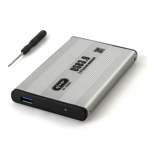 Case hd externo usb 3 0 sata 2 5 notebook pc xbox ps3 prata em promo o