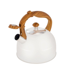 Chaleira Wood 2,5L Bege Menor preço em Chaleira Wood 2,5L Bege