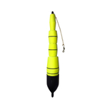Boia de Arremesso Torpedo 70 gramas Amarelo - Apoio Pesca