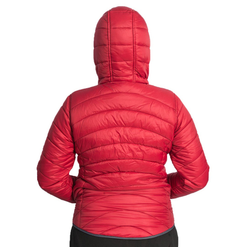 Jaqueta Tipo Corta Vento Trilhas Rumos Abrigo Versa Vermelho e