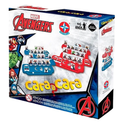 Jogo Tabuleiro Cara a Cara Avengers Marvel Estrela é boa?