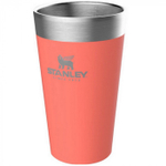 Copo térmico de cerveja sem tampa stanley 473ML guava
