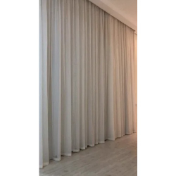 Cortina Trilho Suiço Forro com Voil 6.00 x 2.60 Para Trilho de 3 até 4 metros é boa?