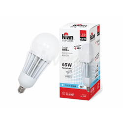 Lampada LED globe high power 65WT biv 6500K branca 11068 kian Menor preço em Lampada LED globe high power 65WT biv 6500K branca 11068 kian