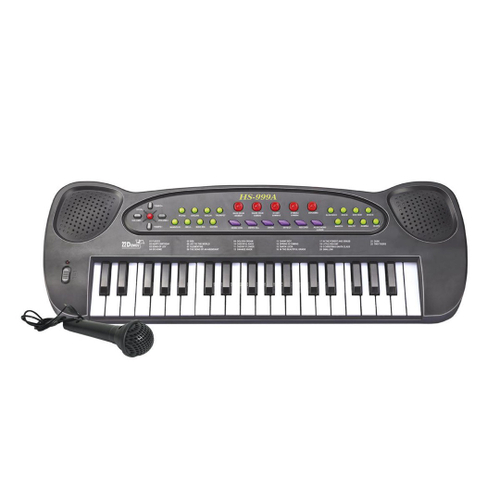 Teclado Infantil Piano Com 54 Teclas Microfone E Mp3