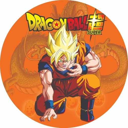 Edição - Painel Redondo Dragon Ball Super