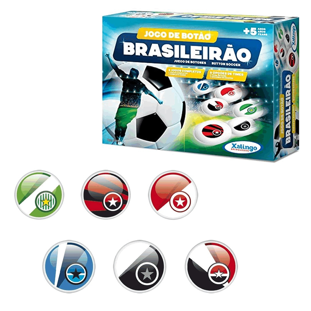 Jogos de Botões Brasileirão Xalingo