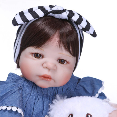 Bebê Reborn Betina 100% Silicone 55cm [LANÇAMENTO 2020] 