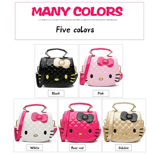 bolsa school girl hello kitty