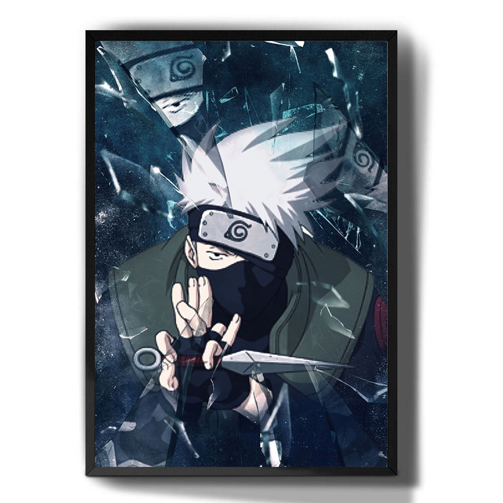 Quadro Decorativo Naruto Desenho Anime Salas Quartos Decorações