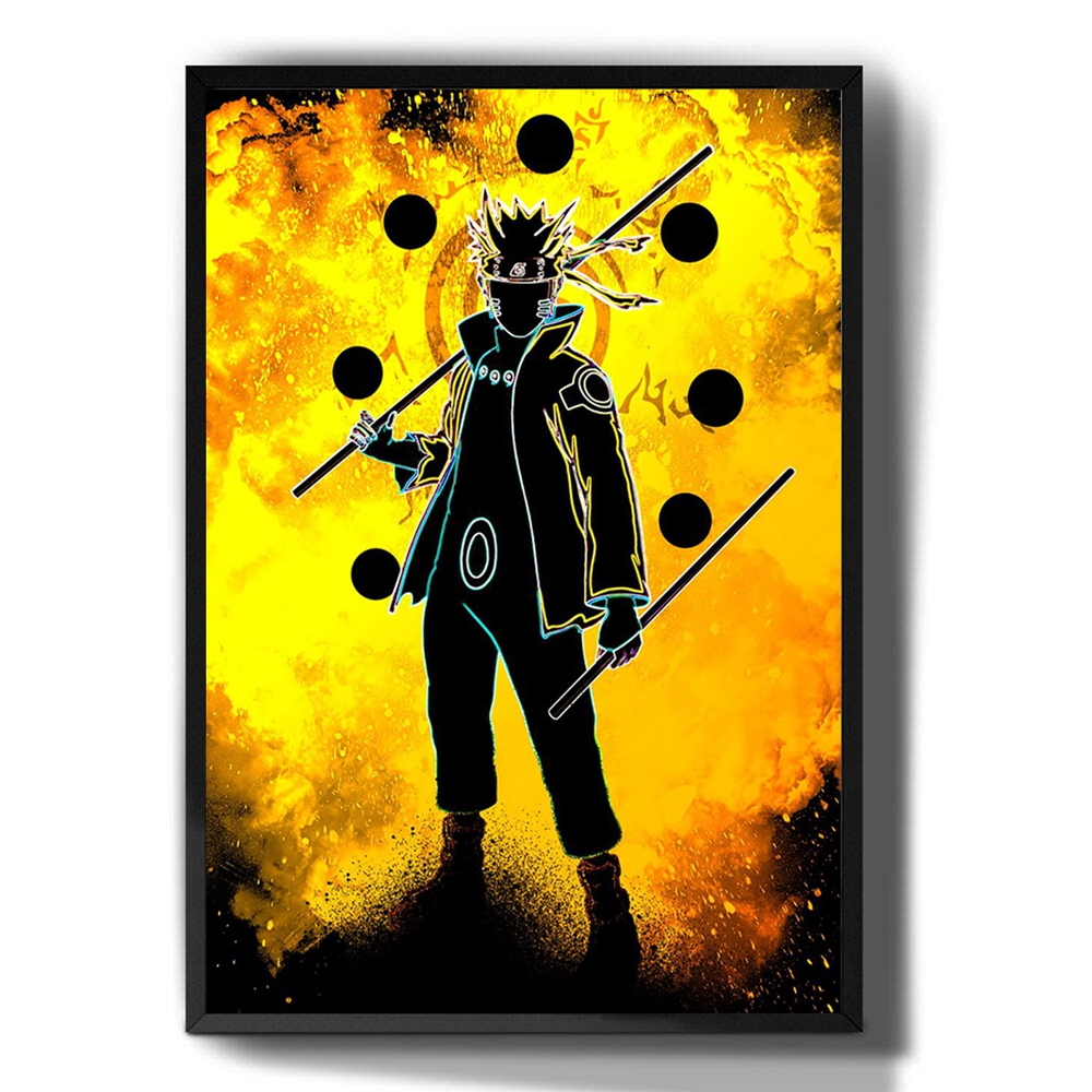 Quadro decorativo Boruto Karma Desenho Anime Otaku para sala quarto |  Submarino