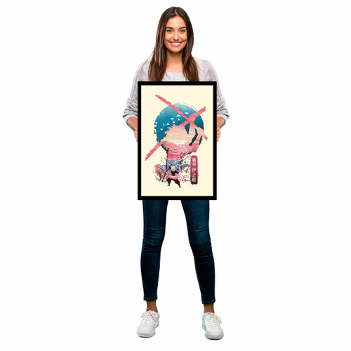 Quadro decorativo Inosuke Desenho Demon Slayer Arte para sala quarto em  Promoção na Americanas