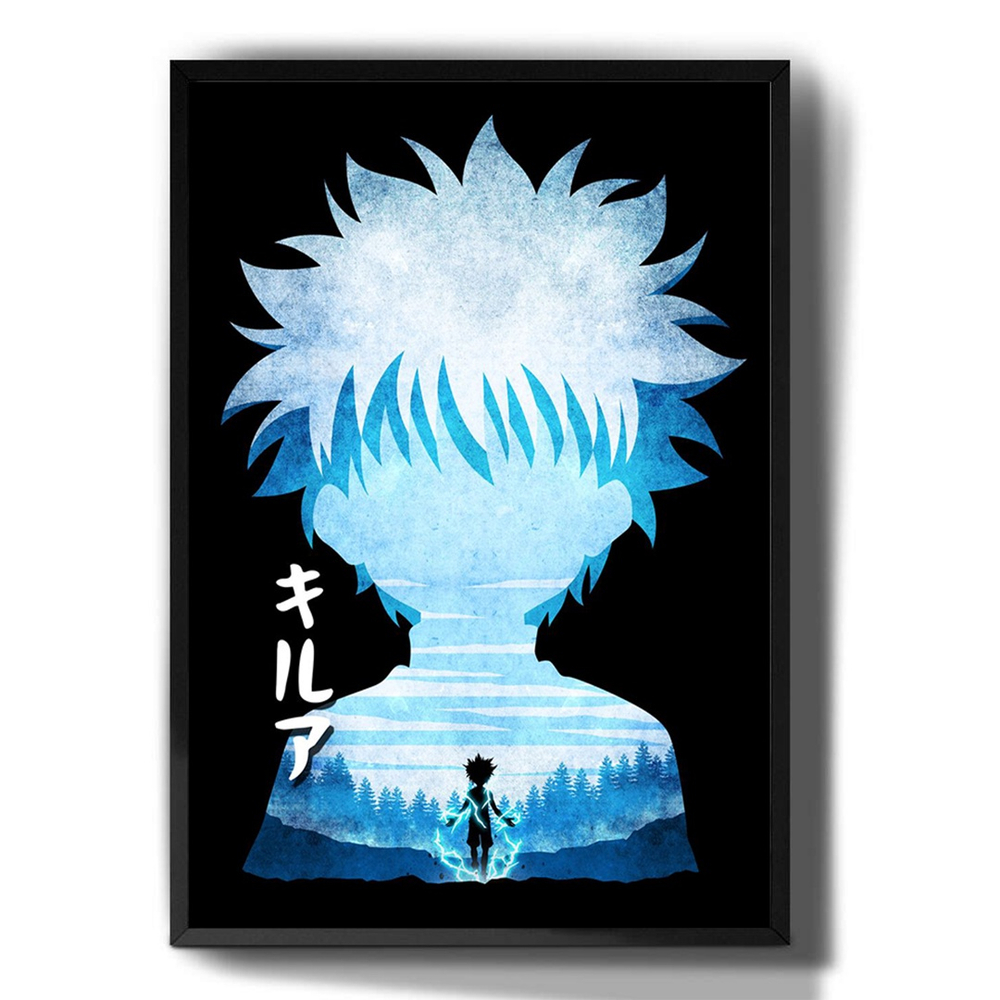 Quadro decorativo Personagens Hunter X Hunter Otaku para sala quarto em  Promoção na Americanas