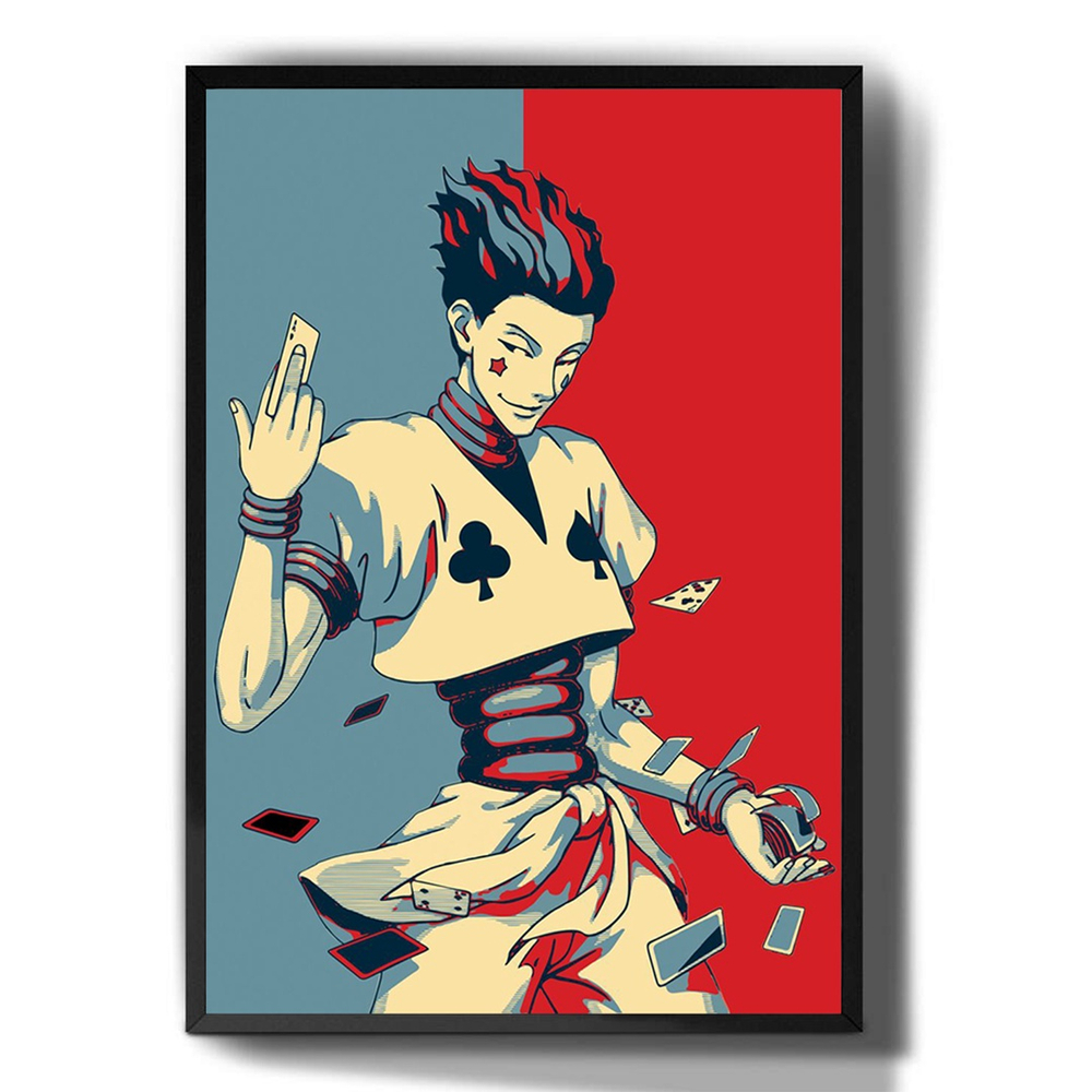 Quadro decorativo Personagens Hunter X Hunter Otaku para sala quarto em  Promoção na Americanas