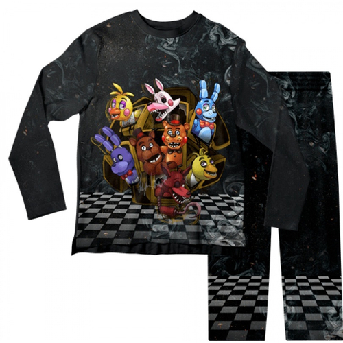 Camisa Infantil Five Night Freddy Pizza Fazbear 100% Algodão