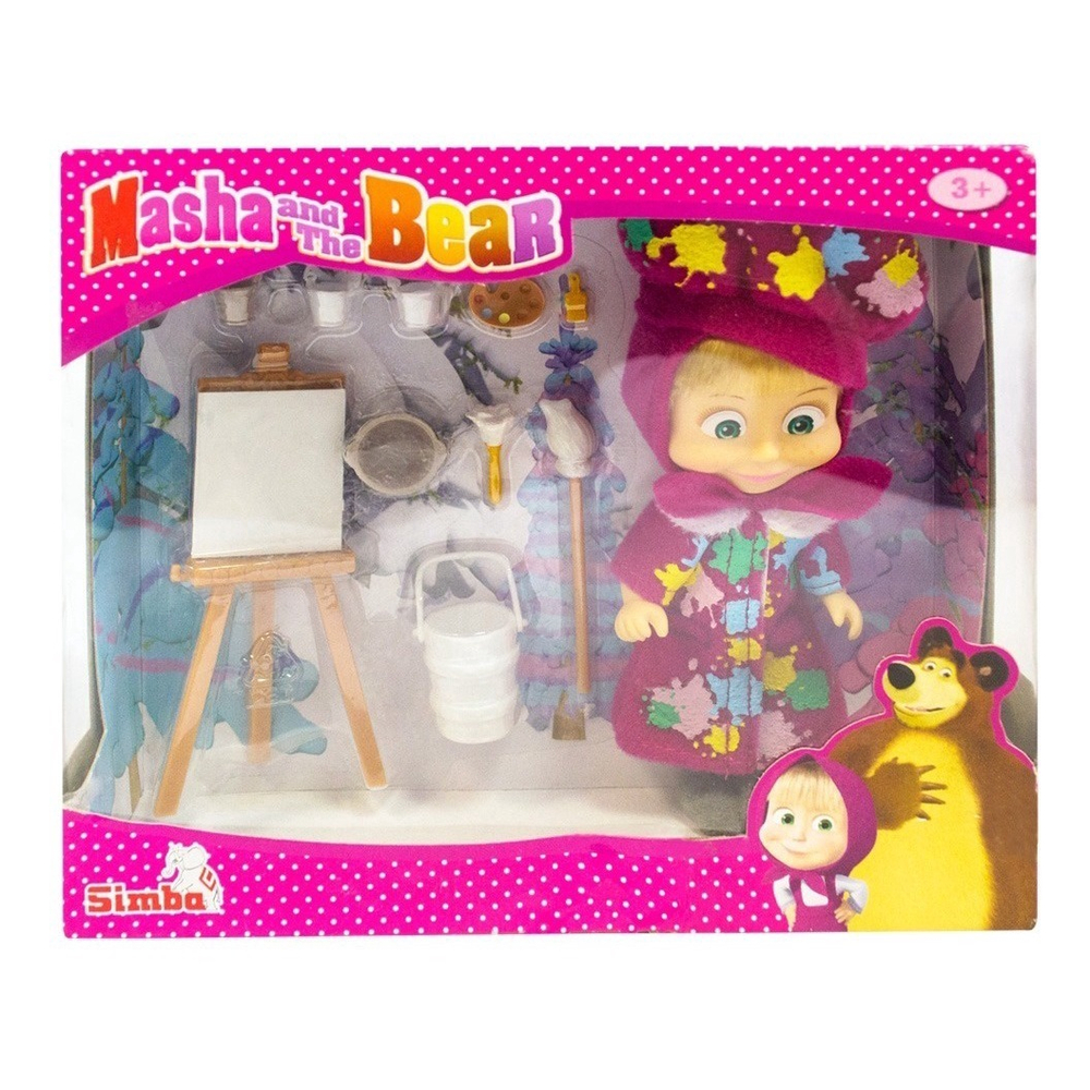 Boneca Desenho Masha E O Urso Infantil Brinquedo Original no Shoptime