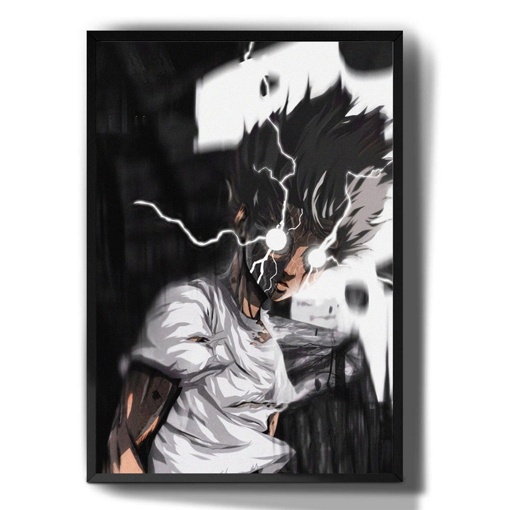 Quadro decorativo ging freecss hunter x hunter