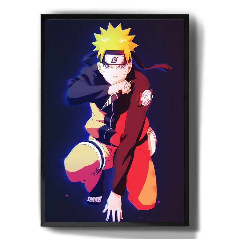 Quadro Decorativo Naruto Desenho Anime Salas Quartos Decorações