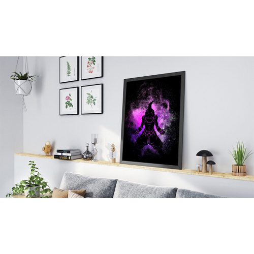 Quadro decorativo emoldurado Desenho Majin Boo Dragon Ball Anime para  quarto sala no Shoptime