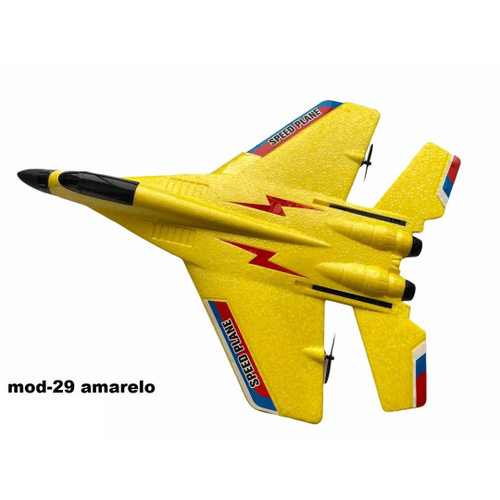 Avião de Caça com Controle Remoto, Avião Treinador De Madeira, Ala Alta, 40  Modelo RC, Caça