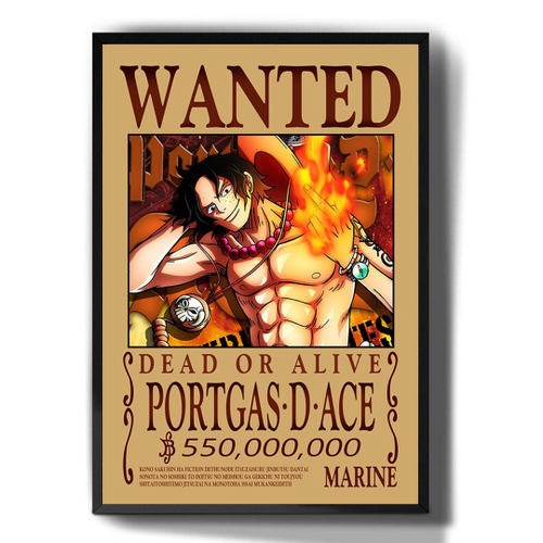 One Piece - Skypiea Poster Emoldurado, Quadro em