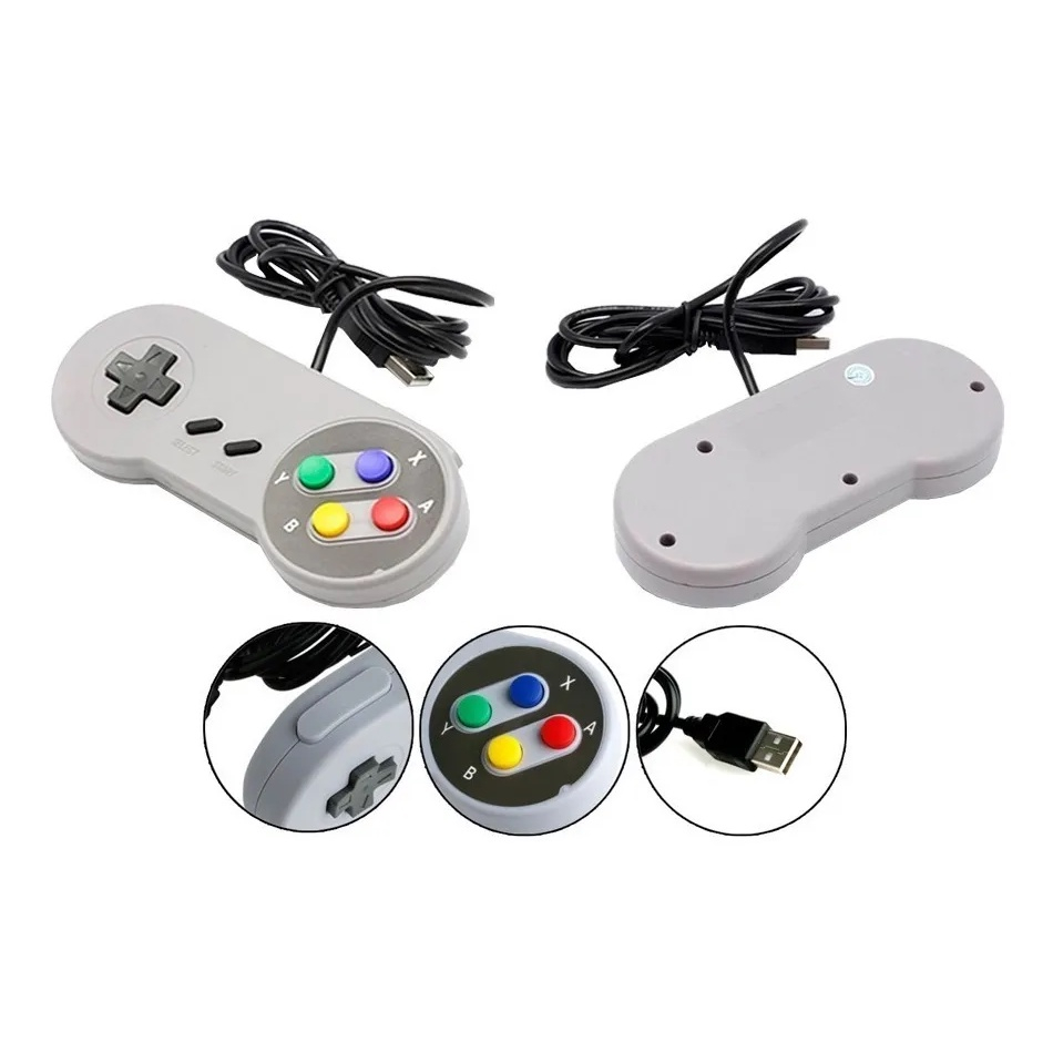 Controle Para Jogos Pc E Notebook - USB Retrô Gamepad - Divertido -  Controle para PC - Magazine Luiza