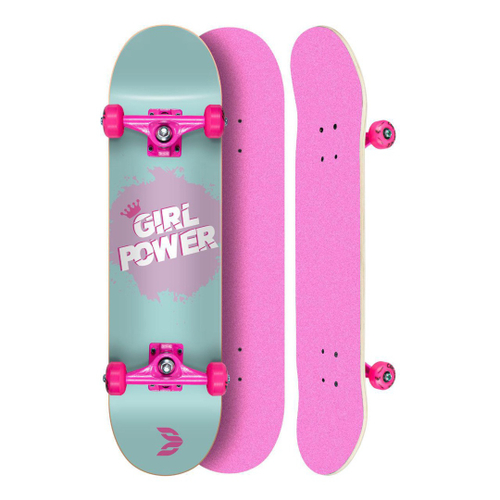 Skate Montado Profissional Cisco Feminino Tie Dye - Truck/Roda