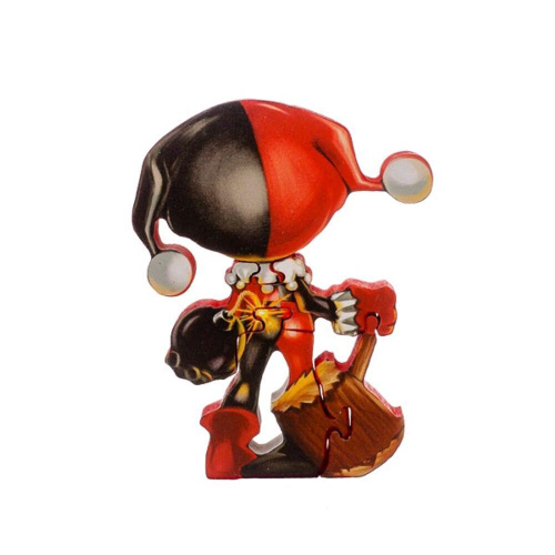 Fantasia Infantil Arlequina Original 3/12 Anos Harley Quinn