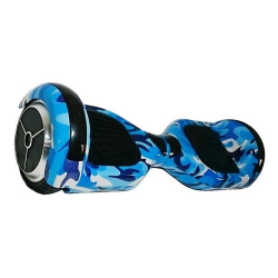 Hoverboard Bluetooh 6,5 Camuflado Azul - Com Led Menor preço em Hoverboard Bluetooh 6,5 Camuflado Azul - Com Led