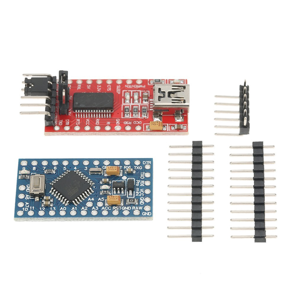 Pro Mini ATMEGA328P 5V / 16MHz Board + ftdi FT232RL USB para ttl Módulo ...