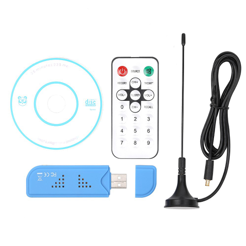 USB 2.0 Digital Dvb-t Sdr + Dab + Fm TV Tuner Receiver Vara RTL2832U ...