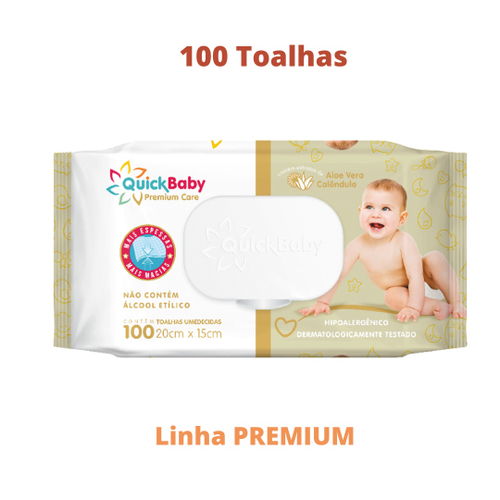 Lenço Umedecidos Feelclean Baby 100 Unidades em Promoção na Americanas