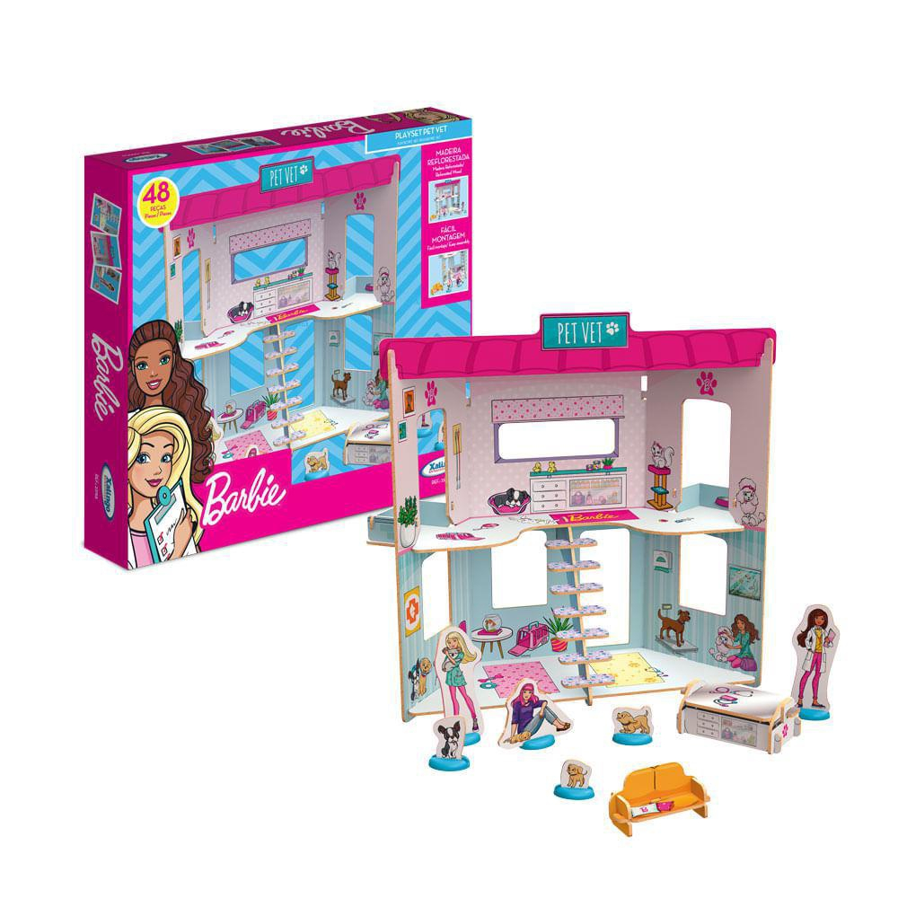 Barbie vet 2024 set dog