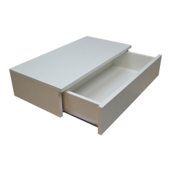 Mesa De Cabeceira Suspenso Penteadeira Gaveta Quarto Mdf Branco Menor preço em Mesa De Cabeceira Suspenso Penteadeira Gaveta Quarto Mdf Branco