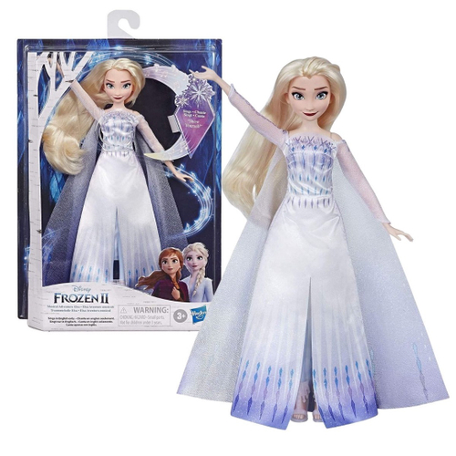 Boneca Elsa Frozen Disney Musical Canta Musica Lançamento