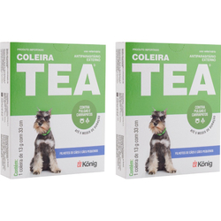 Coleira Antipulgas e Carapatos König Tea 327 - Porte Pequeno - 2 Unidades é boa?