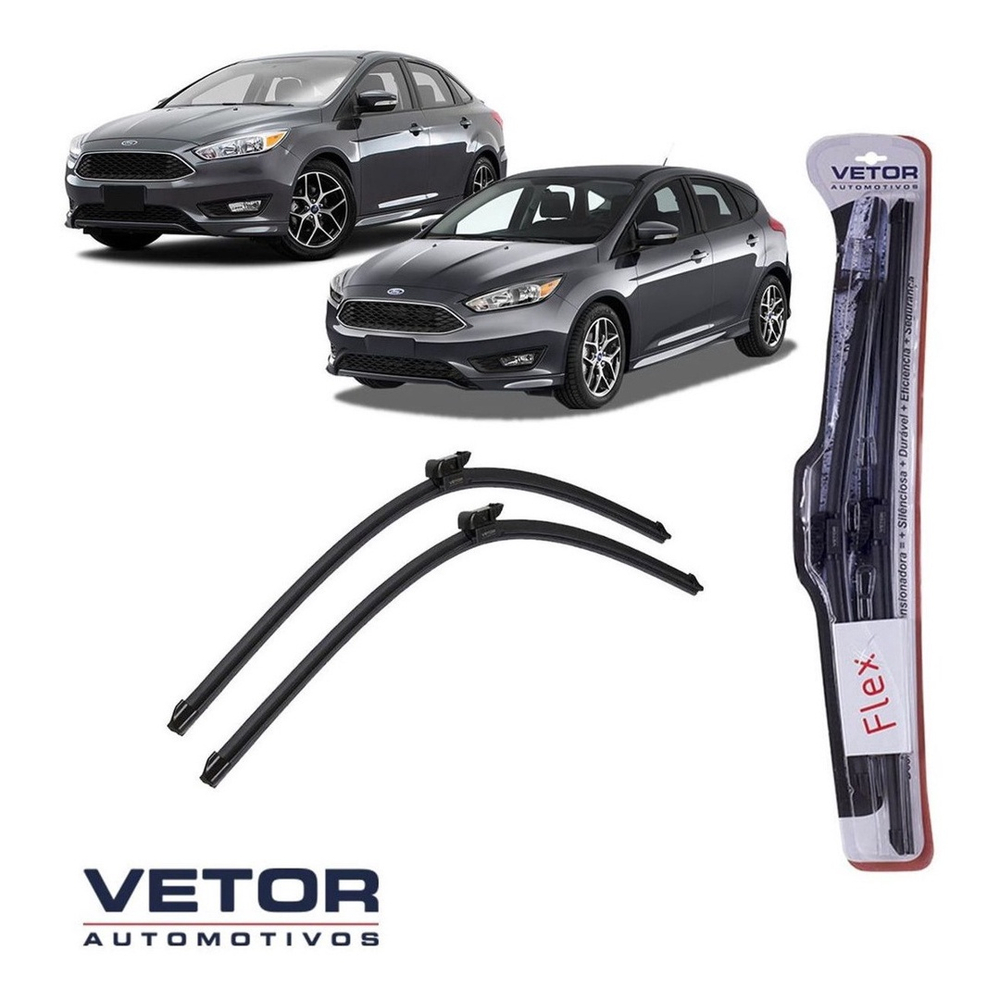 Par Palheta Limpador Parabrisa Ford Focus 2014 2019 Vetor Em Promo o 2014-ruby-red-ford-focus-se-sedan-89761859-photo-36-gtcarlot