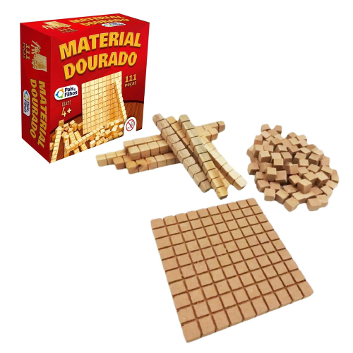 Material Dourado: jogo educativo